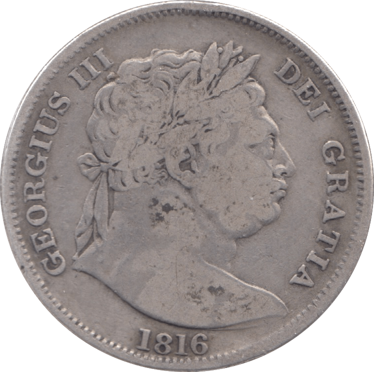 1816 HALFCROWN ( FINE ) 6