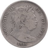1816 HALFCROWN ( FINE ) 6