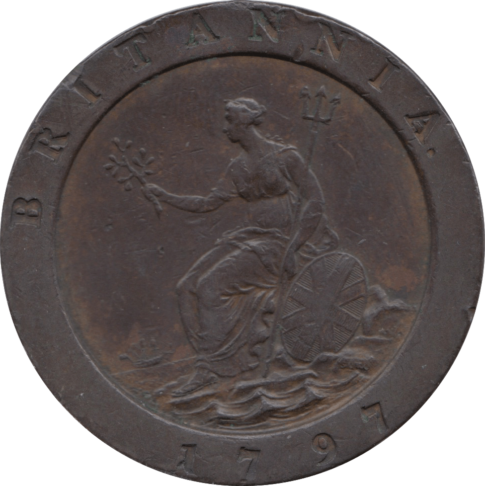 1797 TWOPENCE ( GVF ) 1