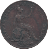 1826 HALFPENNY ( VF ) 2 - HALFPENNY - Cambridgeshire Coins