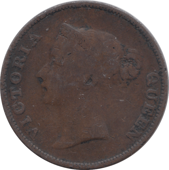 1845 EAST INDIA COMPANY ONE CENT - WORLD COINS - Cambridgeshire Coins