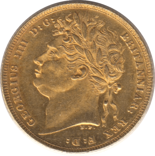 1821 GOLD SOVEREIGN ( UNC )