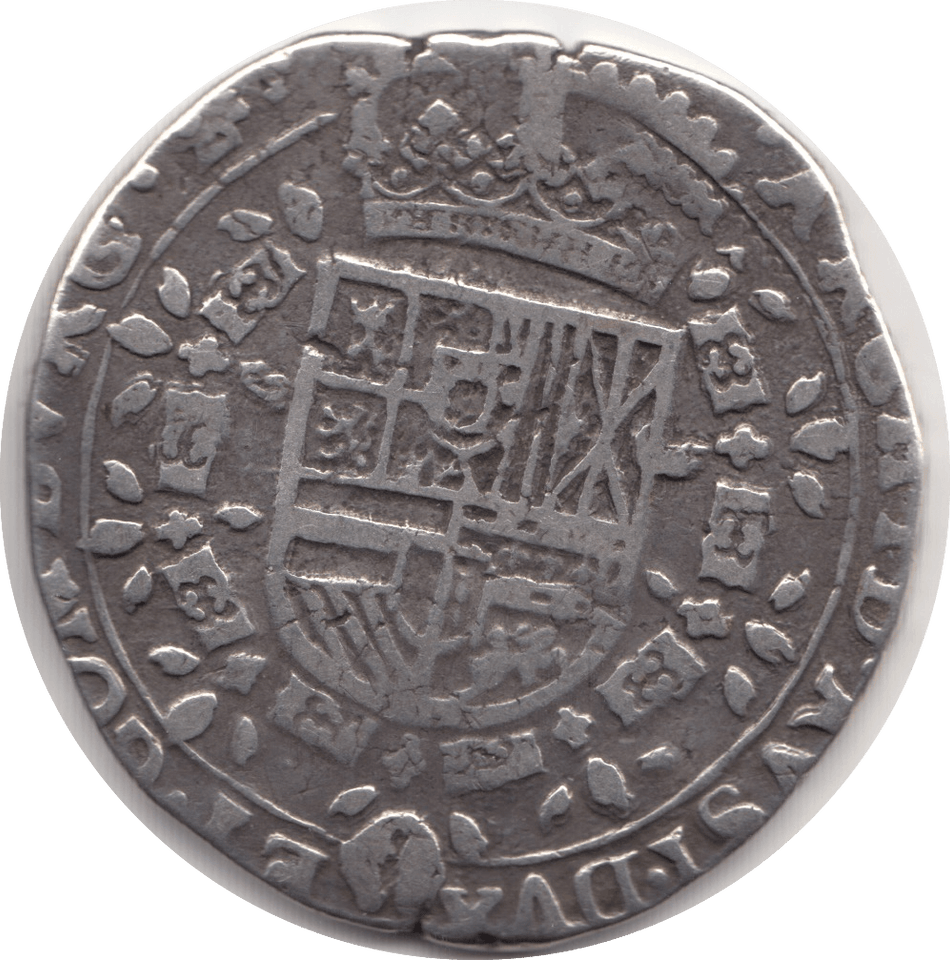 1624 SILVER SPANISH NETHERLANDS PATAGON