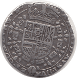 1624 SILVER SPANISH NETHERLANDS PATAGON
