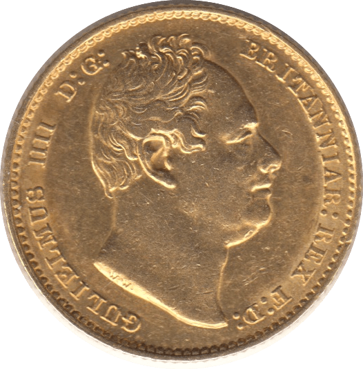 1832 GOLD SOVEREIGN ( AUNC ) WILLIAM IV - Sovereign - Cambridgeshire Coins