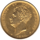 1829 GOLD SOVEREIGN ( AUNC ) GEORGE IV - Sovereign - Cambridgeshire Coins