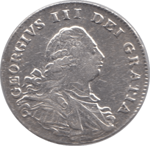 1800 MAUNDY FOURPENCE ( AUNC )