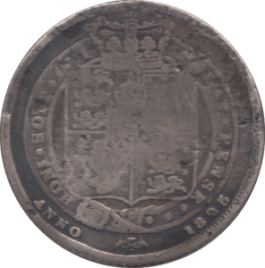1825 SIXPENCE 1825 ( FAIR ) 8 - SIXPENCE - Cambridgeshire Coins