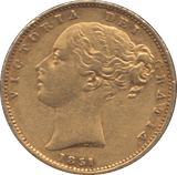 1851 GOLD SOVEREIGN ( GVF ) 2 - Sovereign - Cambridgeshire Coins