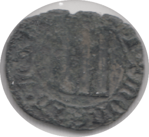 1528 - 1558 UNIDENTIFIED HAMMERED MEDIEVAL EUROPEAN ref 48