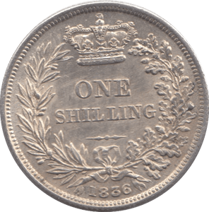 1836 SHILLING ( UNC ) WILLIAM IV - SHILLING - Cambridgeshire Coins