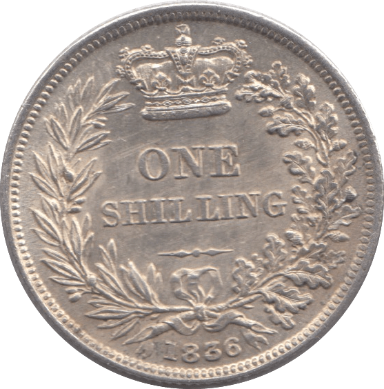 1836 SHILLING ( UNC ) WILLIAM IV - SHILLING - Cambridgeshire Coins