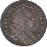 1696 SIXPENCE ( VF ) 2