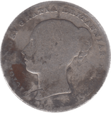 1844 SHILLING ( POOR ) - Shilling - Cambridgeshire Coins