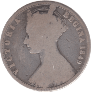 1849 FLORIN ( FAIR ) 25 - Florin - Cambridgeshire Coins