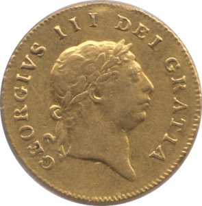 1808 GOLD HALF GUINEA ( GVF ) GEORGE III