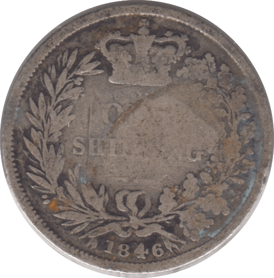 1846 SHILLING ( FAIR ) 3 - Shilling - Cambridgeshire Coins