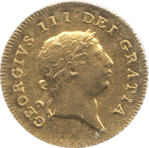 1810 GOLD HALF GUINEA ( AUNC ) GEORGE III