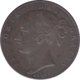 1847 CROWN ( VF ) 22 - Crown - Cambridgeshire Coins