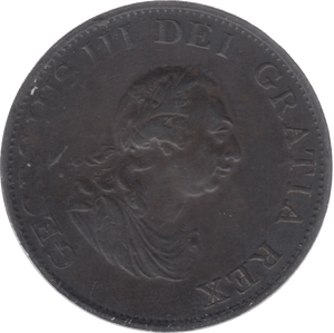 1799 HALFPENNY 3 ( GVF )