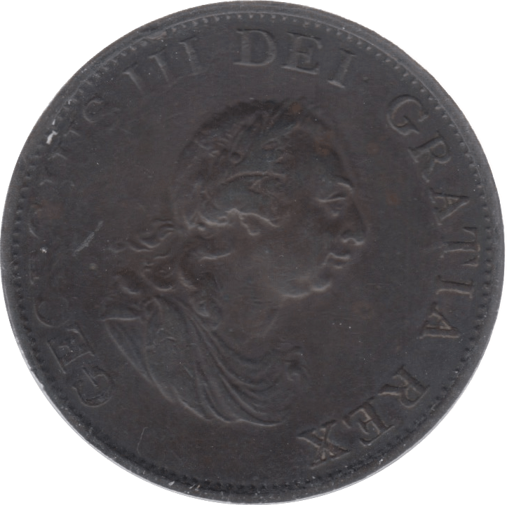 1799 HALFPENNY 3 ( GVF )