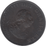 1799 HALFPENNY 3 ( GVF )