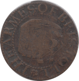 1662 FARTHING TOKEN BRISTOL ( REF 265 )