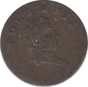 17TH - 19TH FARTHING TOKEN ( REF 261 )