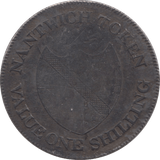 1811 FARTHING TOKEN NANTWICH SHILLING CHESHIRE ( REF 288 )