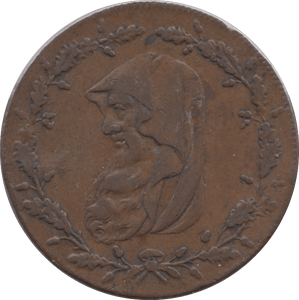 1789 HALFPENNY TOKEN ANGELSEY MINES PM CYPHER DRUID DH2376C ( REF 163 )
