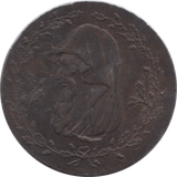 1793 HALFPENNY TOKEN ANGELSEY RNG CYPER DRUID ( REF 165 )
