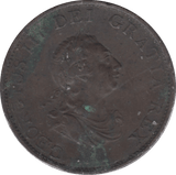 1799 HALFPENNY ( VF ) 2