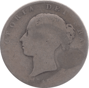1845 HALFCROWN ( FAIR ) 28 - Halfcrown - Cambridgeshire Coins