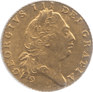 1801 GOLD HALF GUINEA ( EF ) GEORGE III