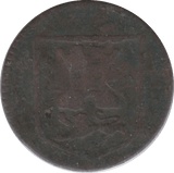 1667 FARTHING TOKEN NORWICH ( REF 270 )