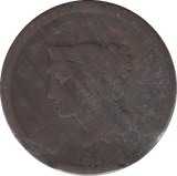 1840 1 CENT USA - WORLD COINS - Cambridgeshire Coins