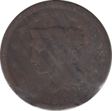 1840 1 CENT USA - WORLD COINS - Cambridgeshire Coins