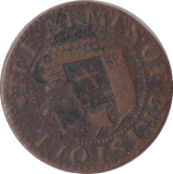 1670 FARTHING TOKEN BRISTOL ( REF 274 )