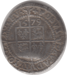 1579 SILVER HAMMERED THREEPENCE ELIZABETH 1ST