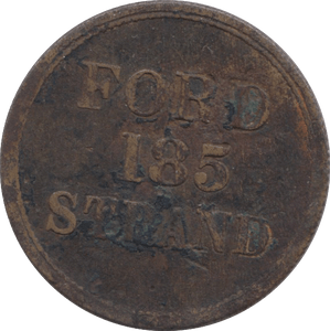 1830'S UNOFFICIAL FARTHING FORD LONDON TOKEN ( REF 293 ) - Token - Cambridgeshire Coins