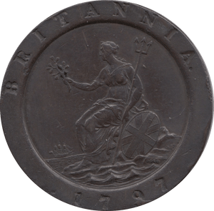 1797 TWOPENCE ( GVF )