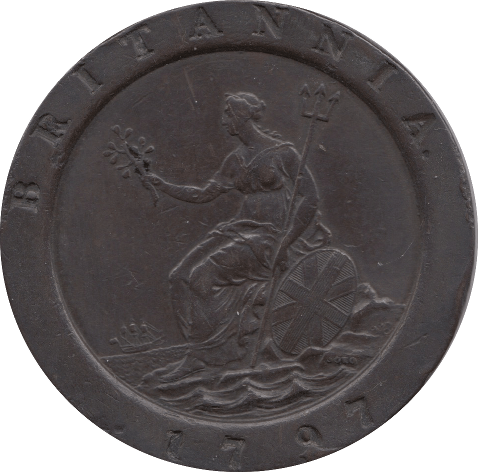 1797 TWOPENCE ( GVF )