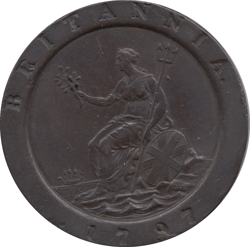 1797 TWOPENCE ( GVF )