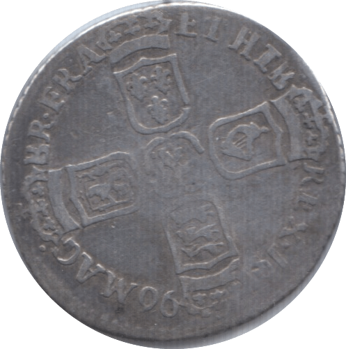 1696 SIXPENCE ( GF ) I