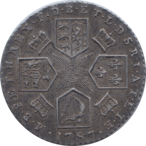 1787 SIXPENCE ( EF ) I