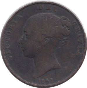 1841 PENNY ( FAIR ) - Penny - Cambridgeshire Coins