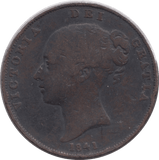 1841 PENNY ( FAIR ) - Penny - Cambridgeshire Coins