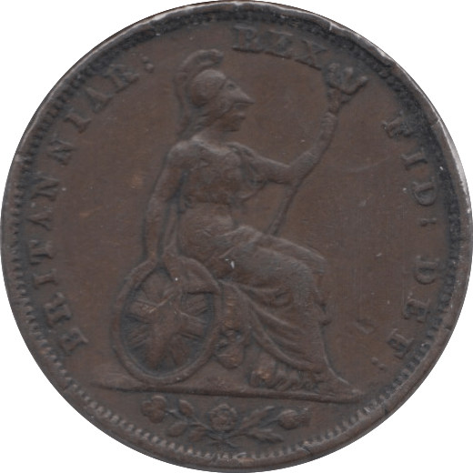 1826 FARTHING ( GVF ) 3 - Farthing - Cambridgeshire Coins
