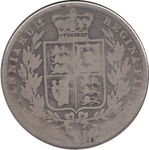 1849 HALFCROWN ( FAIR ) - Halfcrown - Cambridgeshire Coins