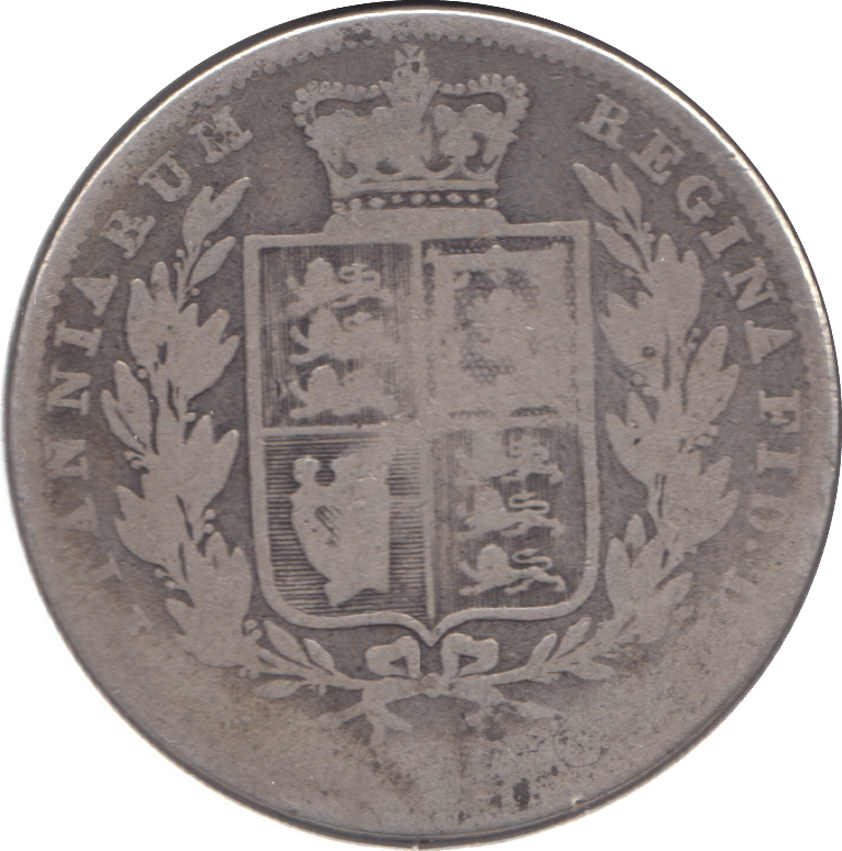 1849 HALFCROWN ( FAIR ) - Halfcrown - Cambridgeshire Coins